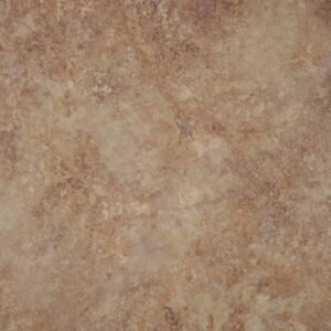 American Biltrite Vinyl Tiles Sonata Stone Timeless Travertine Light Brown Glue Down 18" x 18"