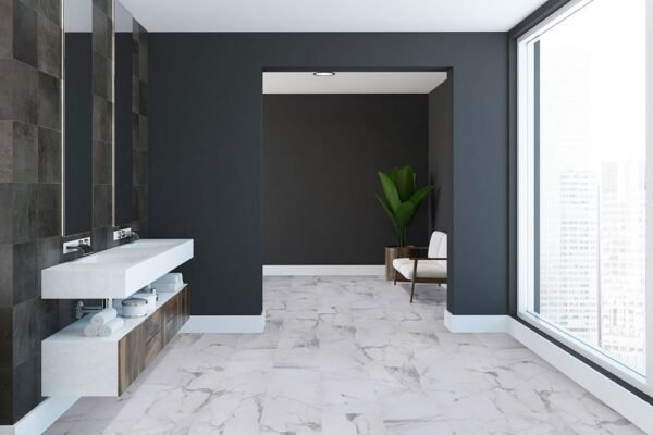 MSI Surfaces Vinyl Plank Trecento Calacatta Legend Click Lock 12" x 24" - Image 4