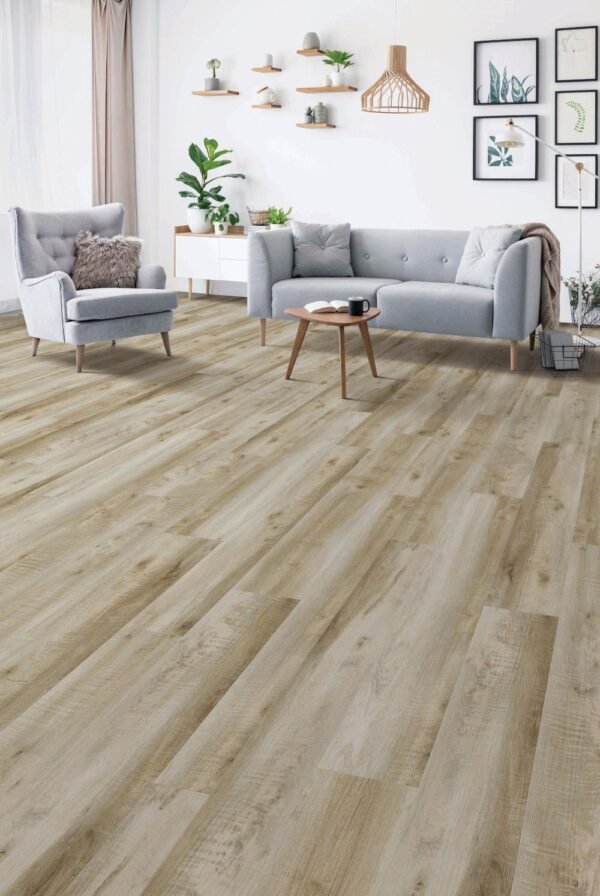 Next Floor Vinyl Planks Groundwork Tavern Oak Glue Down 7-1/4" x 48" - Image 2
