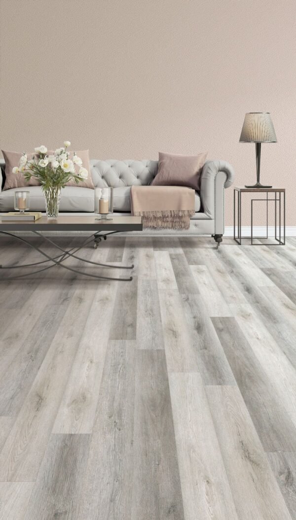 Next Floor Vinyl Planks StoneCast Incredible Antique Oak Click Lock 7" x 48" - Image 2