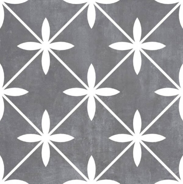 Centura Floor Tiles Oxford Grey Matte 13" x 13"