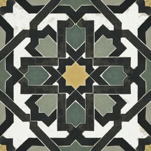 Centura Floor Tiles New Vintage Decoro 15 Natural 8" x 8"