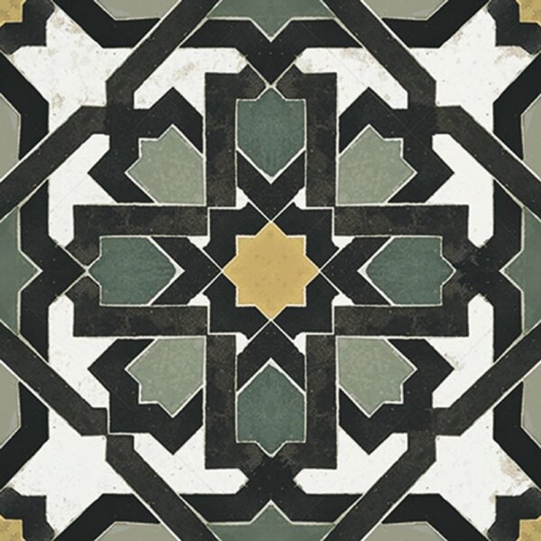 Centura Floor Tiles New Vintage Decoro 15 Natural 8" x 8"