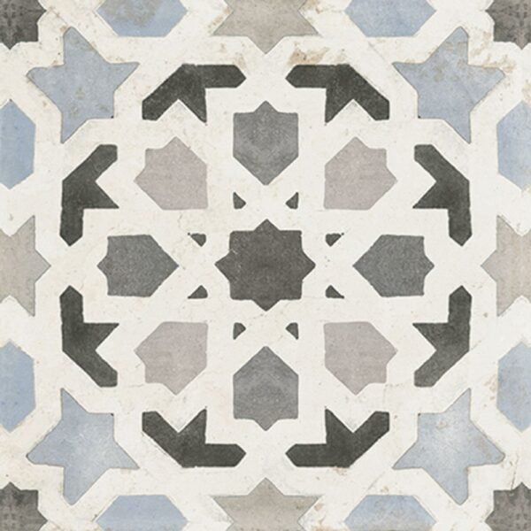 Centura Floor Tiles New Vintage Decoro 4 Natural 8" x 8"