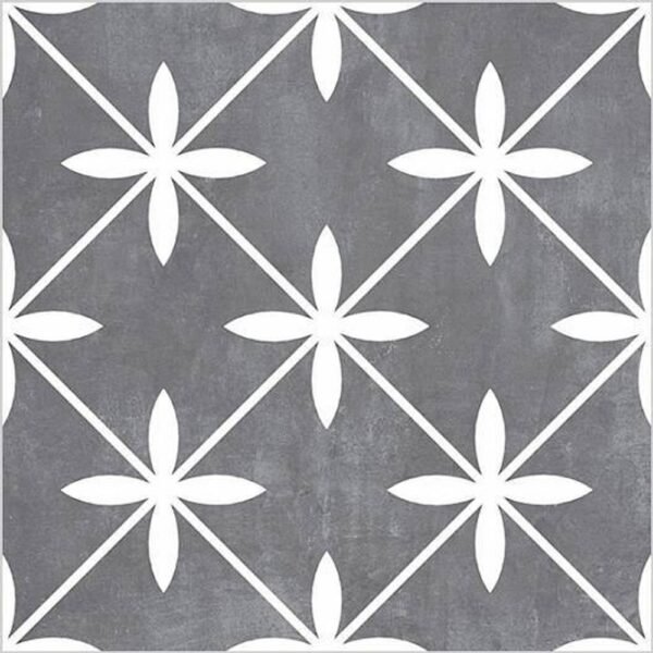 Centura Floor Tiles Oxford Grey Matte 13" x 13" - Image 2
