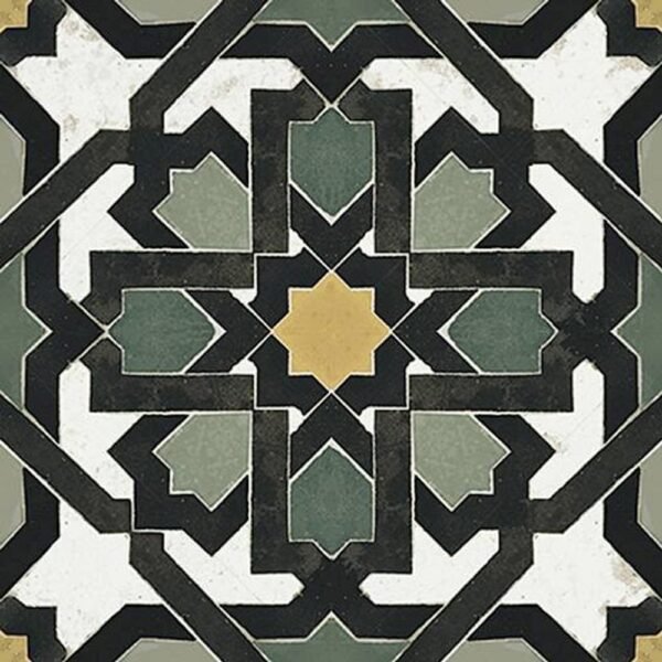 Centura Floor Tiles New Vintage Decoro 15 Natural 8" x 8" - Image 2