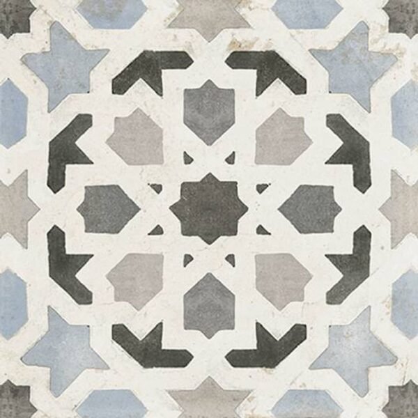Centura Floor Tiles New Vintage Decoro 4 Natural 8" x 8" - Image 2