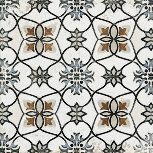 Centura Floor Tiles New Vintage Decoro 7 Natural 8" x 8" - Image 2