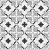 Centura Floor Tiles Patchwork Black & White 03 Matte 8" x 8" - Image 2