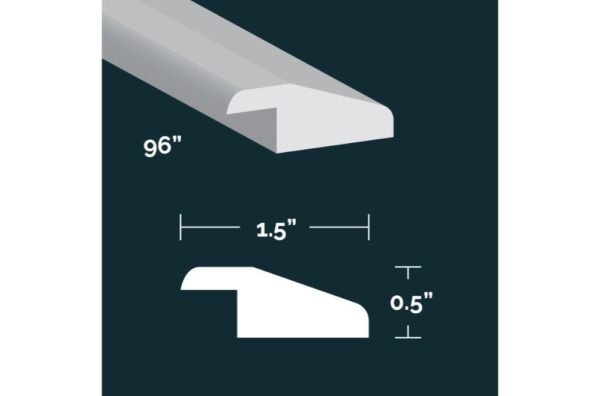 Centura Laminate Soho Flax Reducer 94"