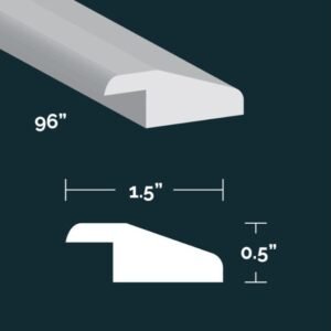 Centura Laminate Soho Wheat Reducer 94"