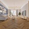 Biyork Engineered Hardwood Nouveau 7 Bespoke Herringbone Forest Grotto 5" - 3/4" - Image 2