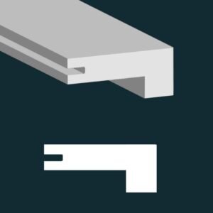 Home's Pro Laminate London #331 Iva Stair Nose 95"